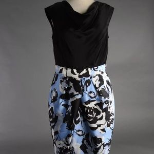 ✨St.John✨ AZURE Multi Floral Dress (12)